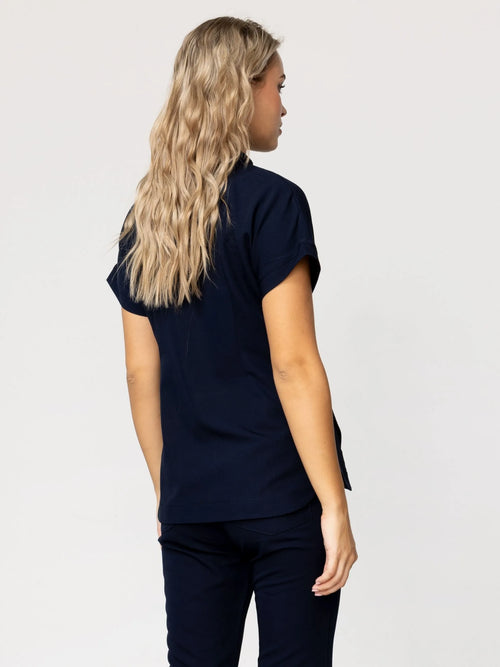 Bluza medyczna damska - MILA navy blue