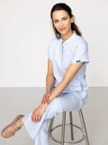 Bluza medyczna damska - MILA sky blue