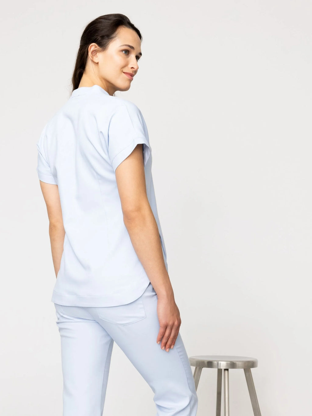 Bluza medyczna damska - MILA sky blue
