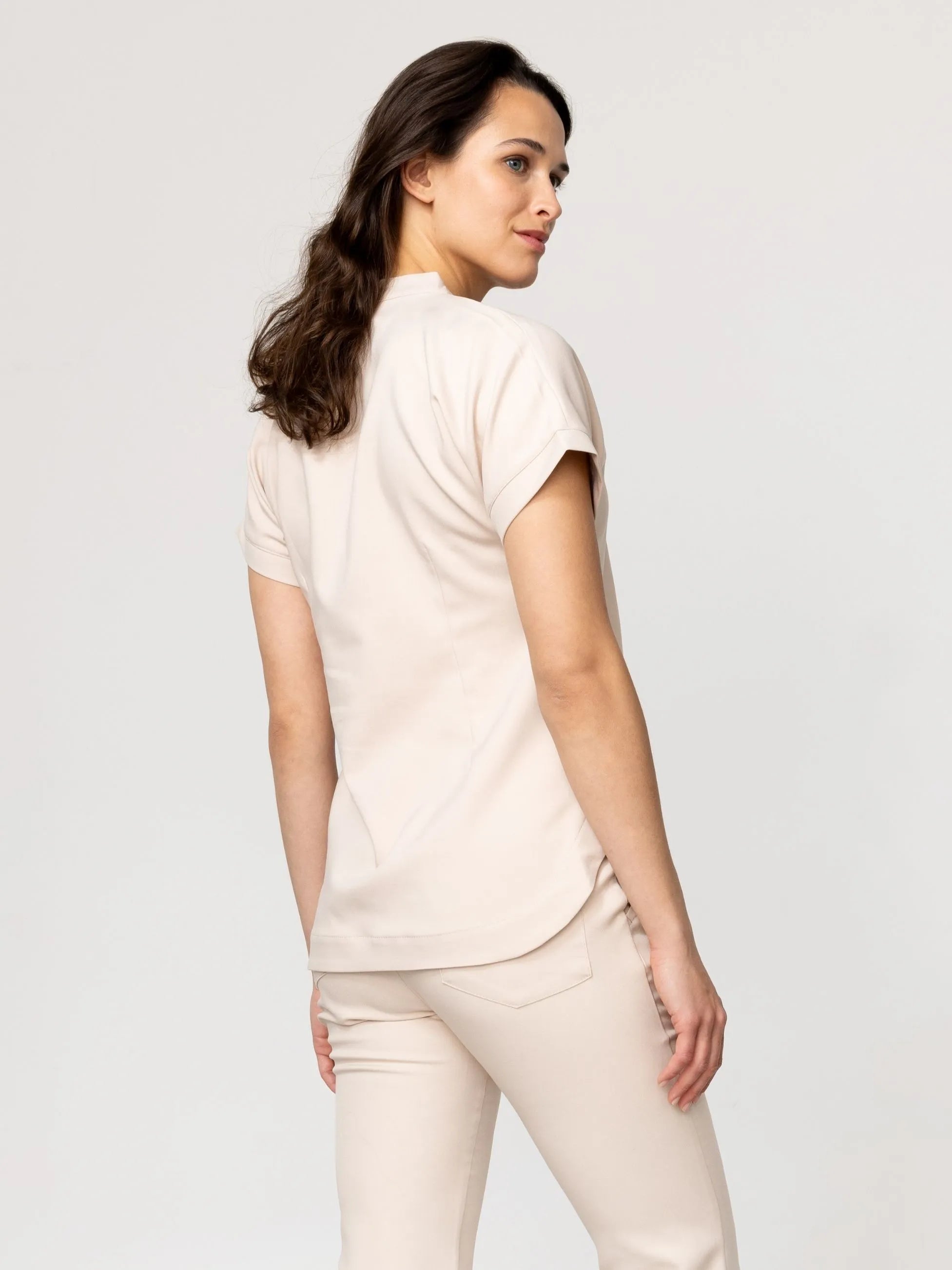 Bluza medyczna damska - MILA vanilla