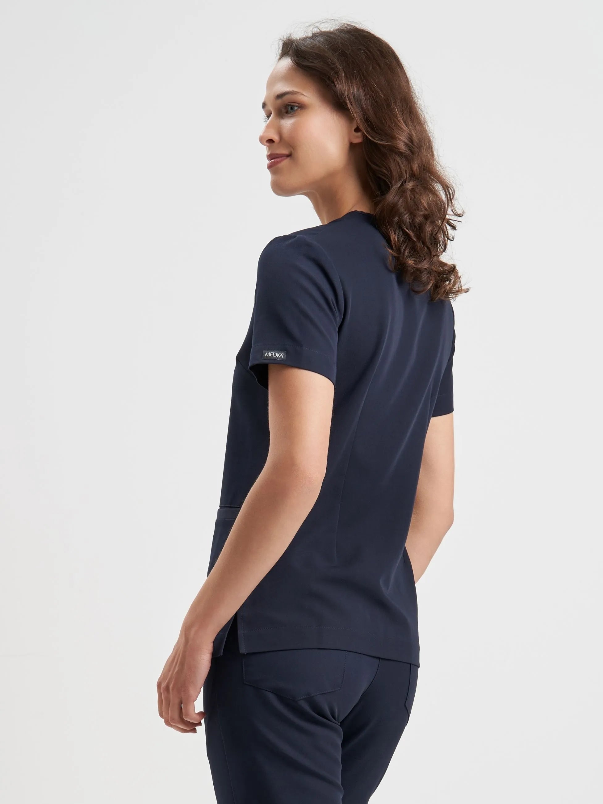 Bluza medyczna damska - MOXI navy blue