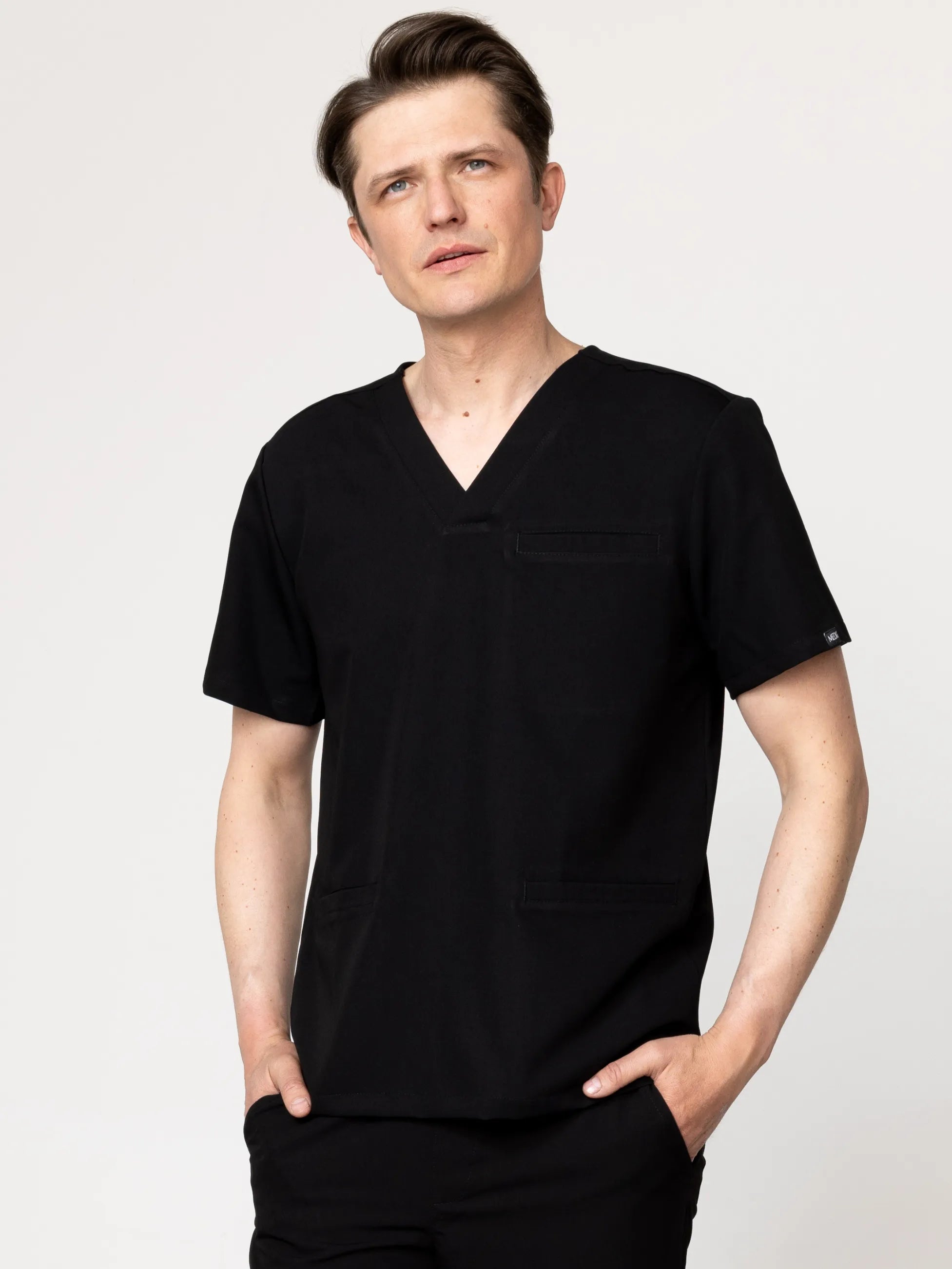 Bluza medyczna męska - Fortis czarna