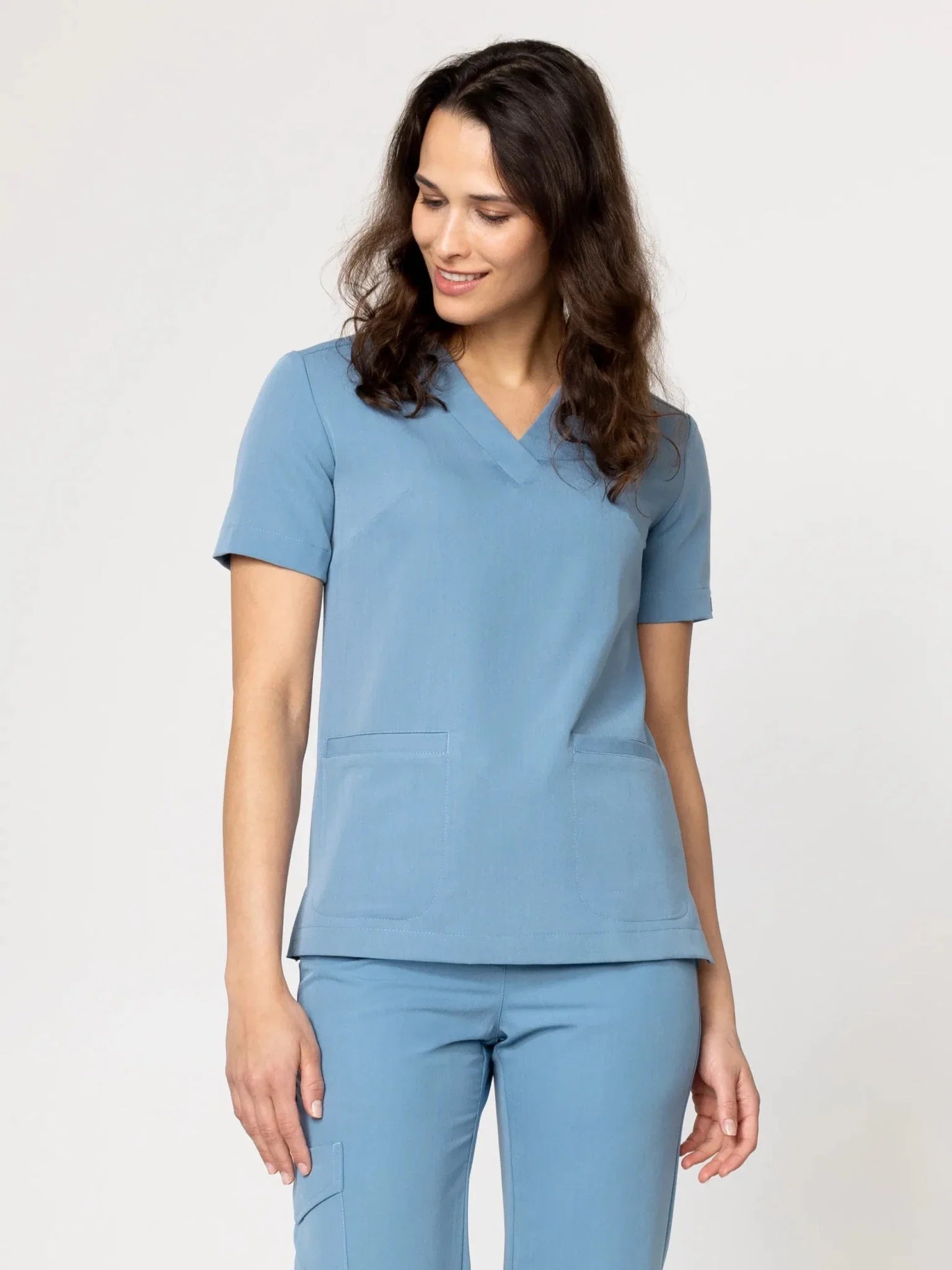 Bluza medyczna damska - MOXI candy blue