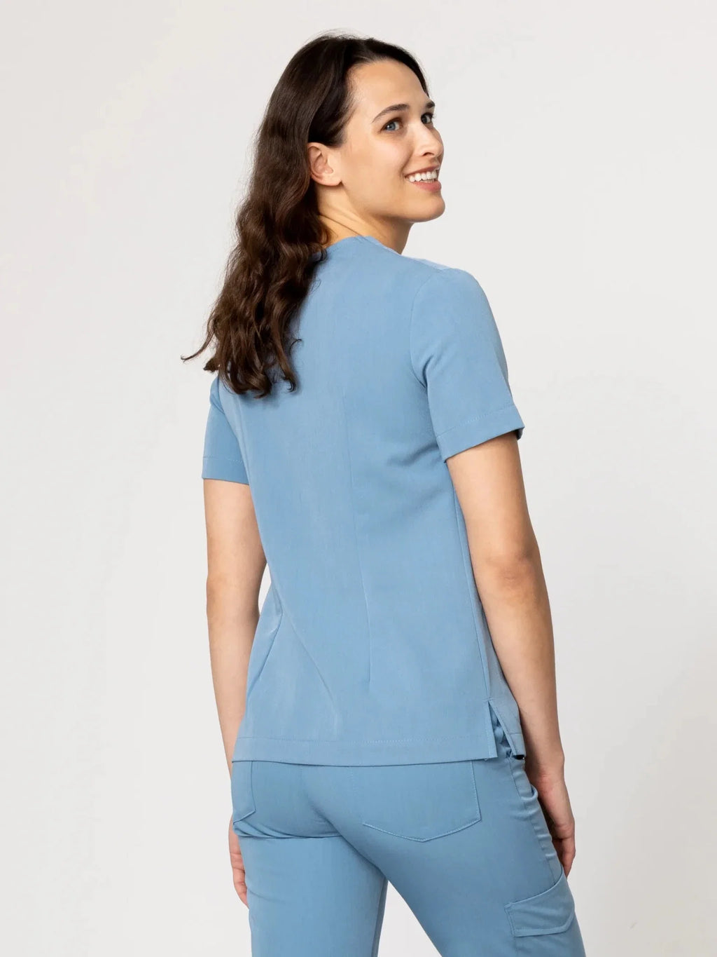 Bluza medyczna damska - MOXI candy blue