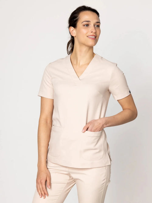 Bluza medyczna damska - MOXI vanilla