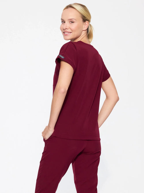 Bluza medyczna damska - WELT cherry smoke