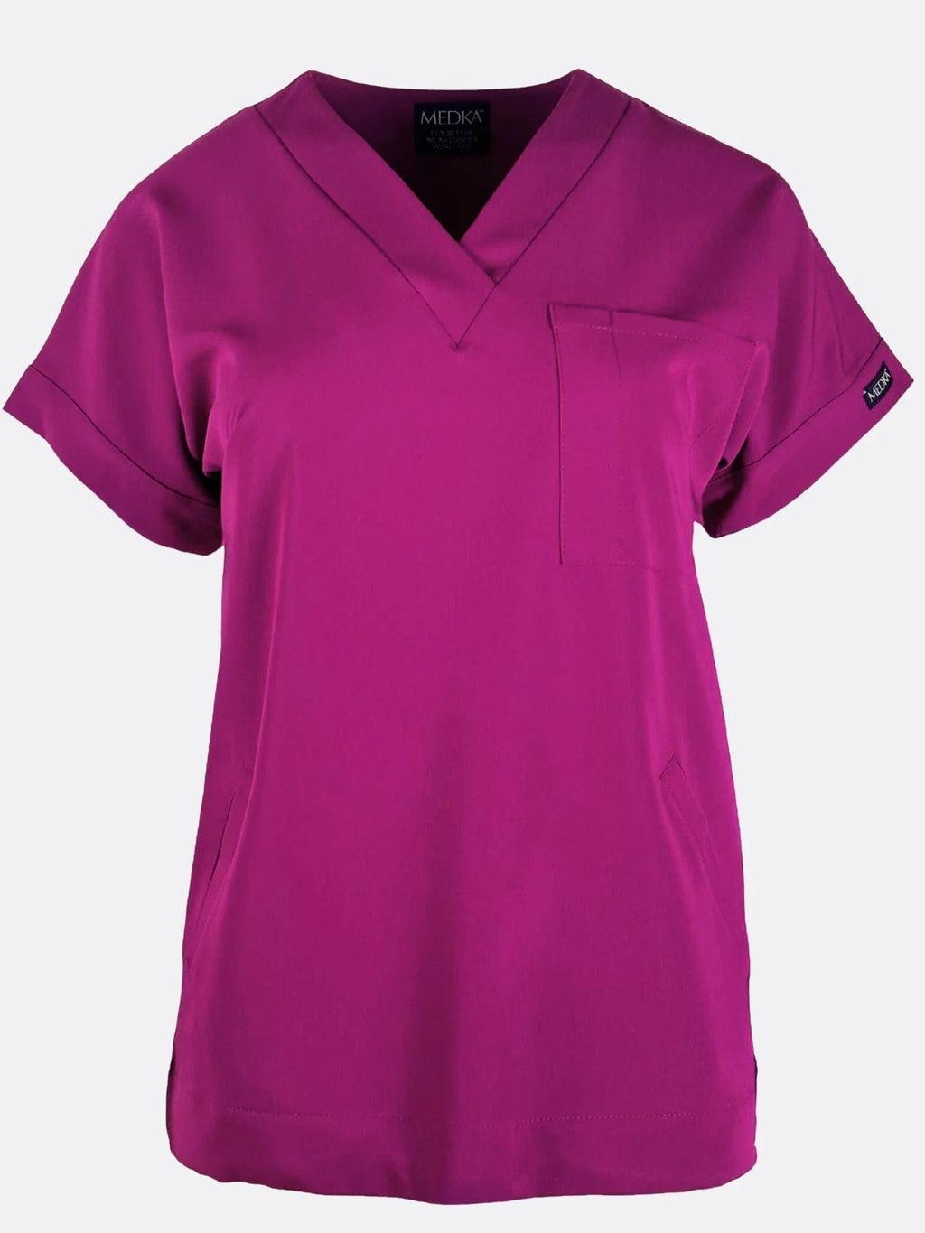 Bluza medyczna damska - WELT deep rose