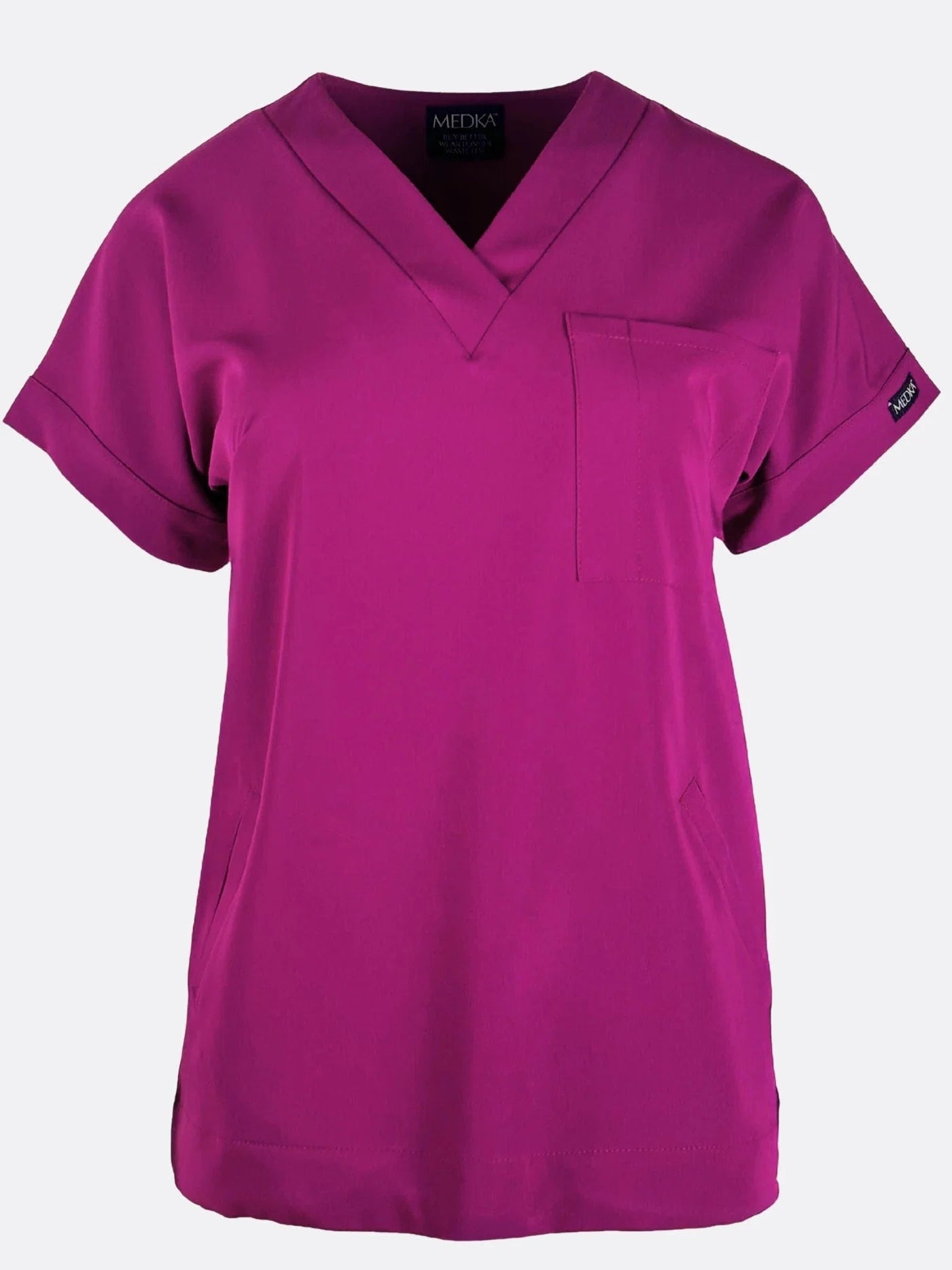 Bluza medyczna damska - WELT deep rose