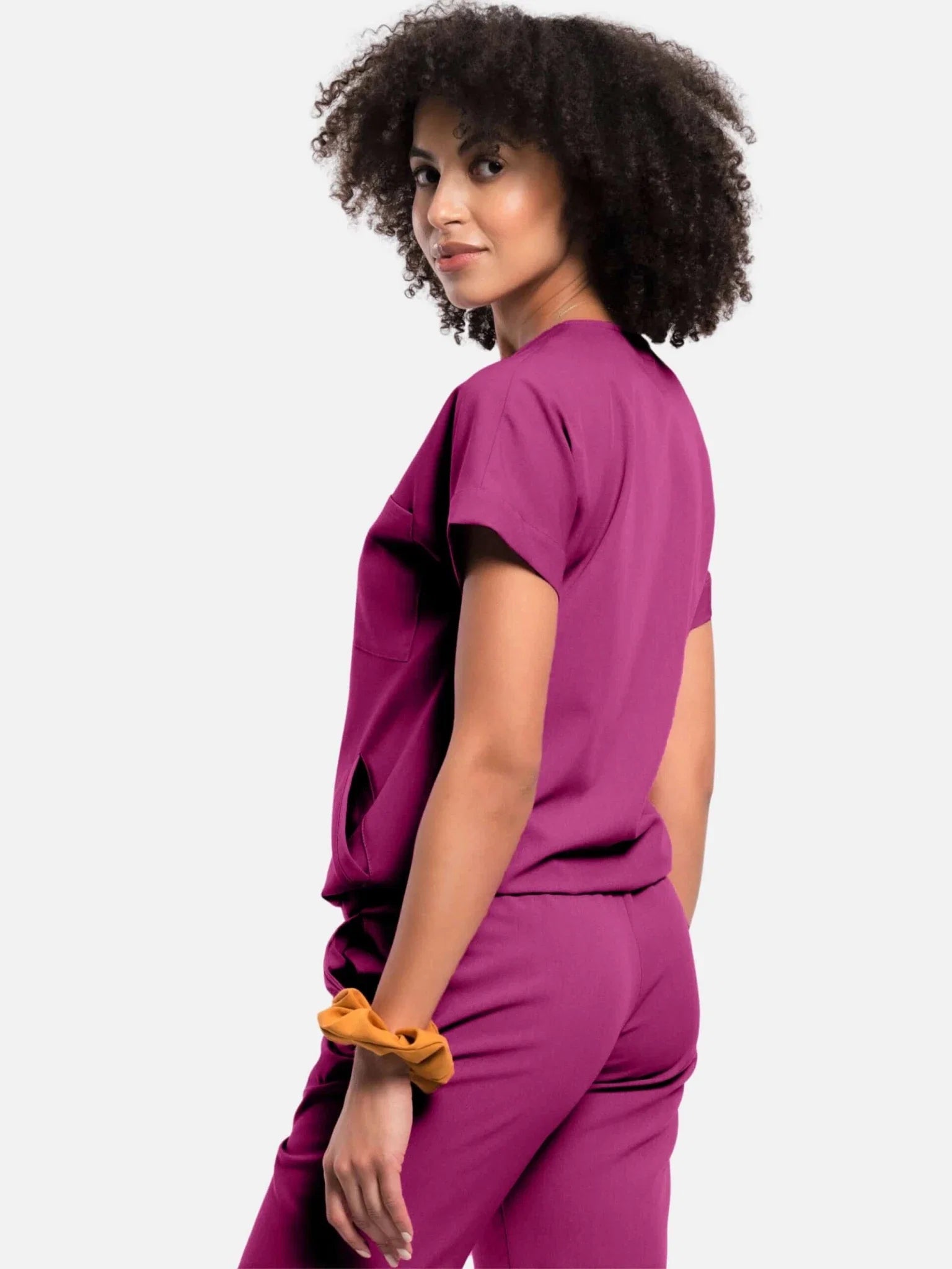 Bluza medyczna damska - WELT deep rose