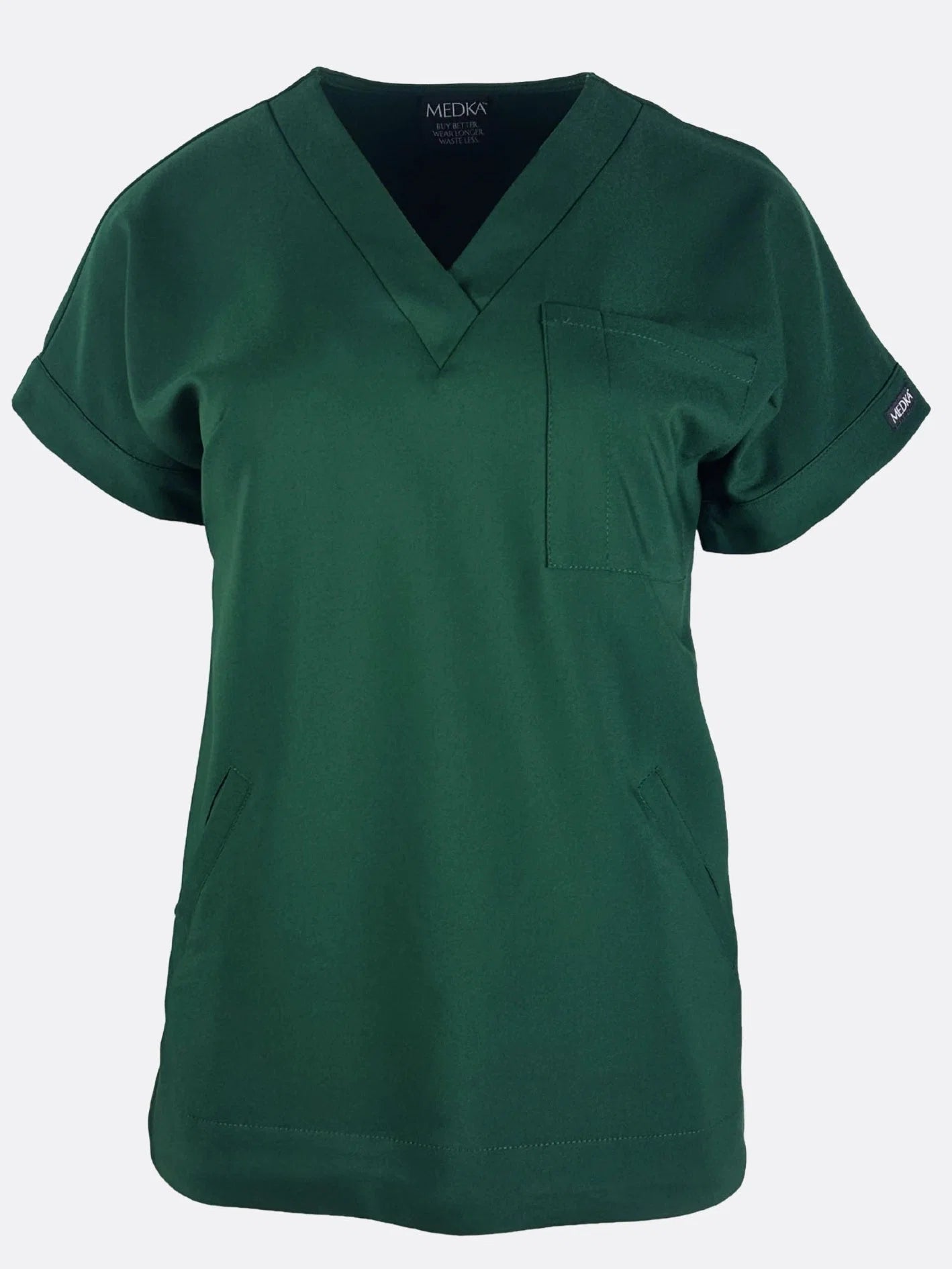 Bluza medyczna damska - WELT emerald green