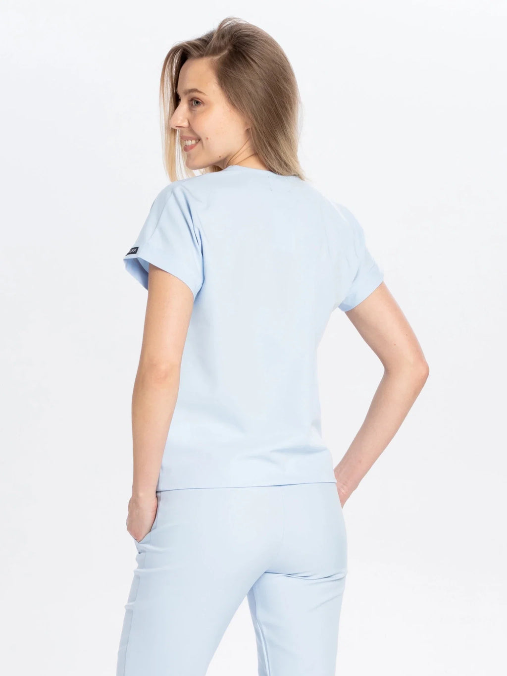 Bluza medyczna damska - WELT sky blue