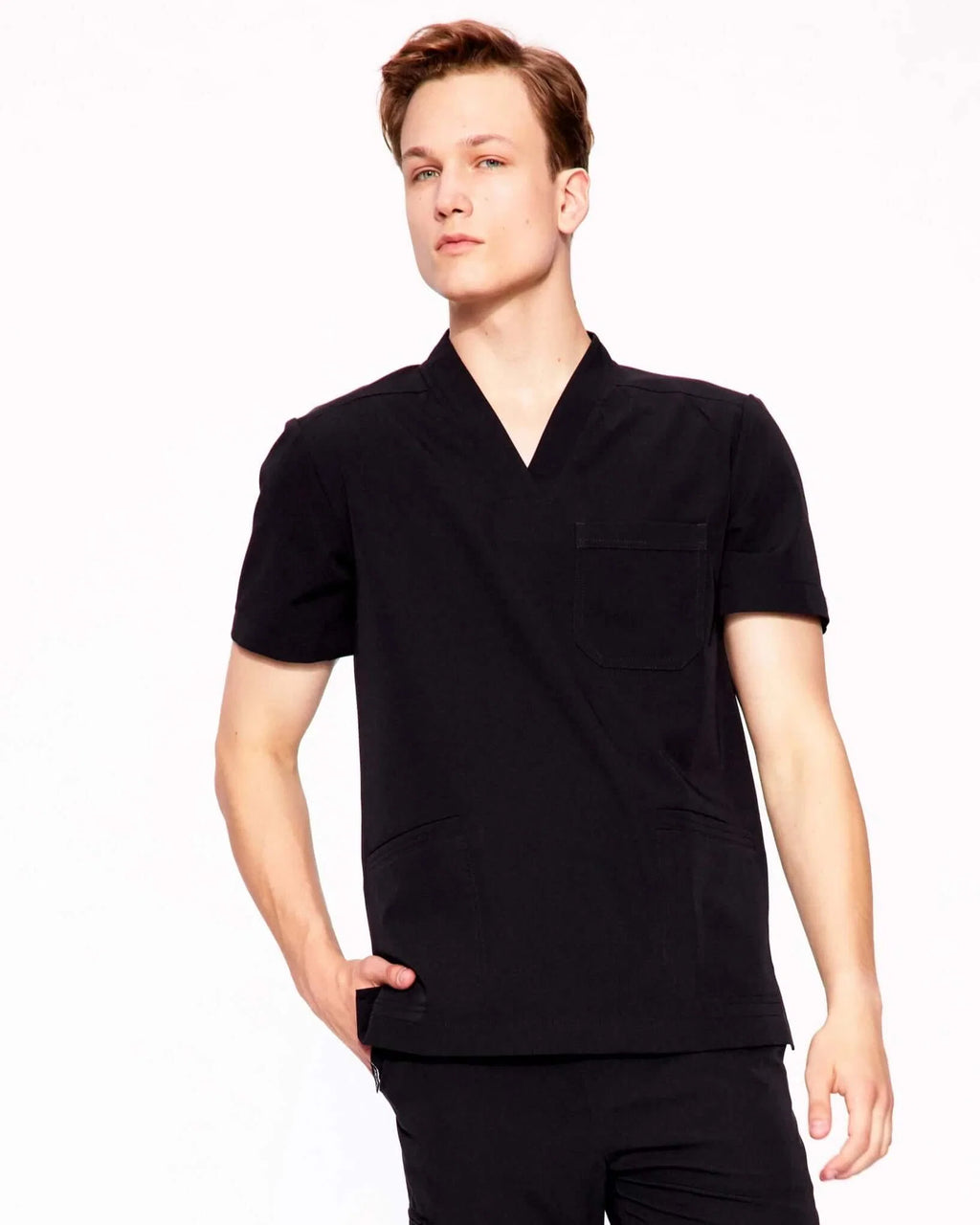 Bluza medyczna męska - AXIS czarny