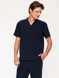 Bluza medyczna męska - AXIS navy blue