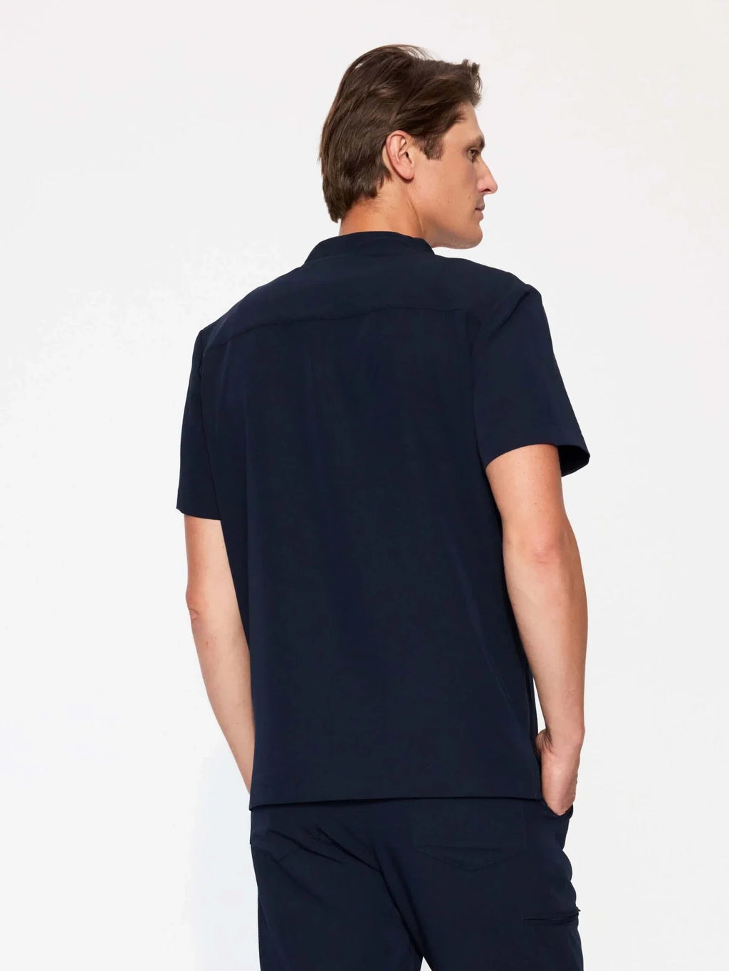 Bluza medyczna męska - AXIS navy blue