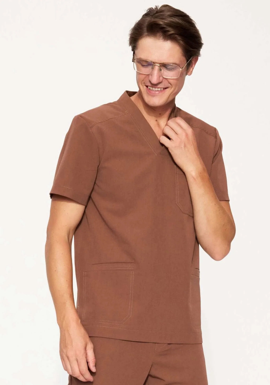 Bluza medyczna męska - AXIS tabaka