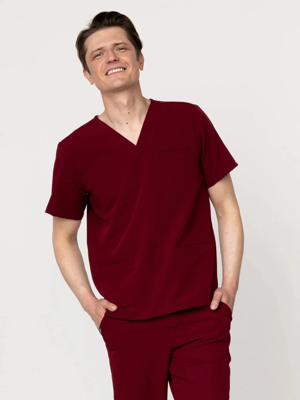 Bluza medyczna męska - Fortis cherry smoke