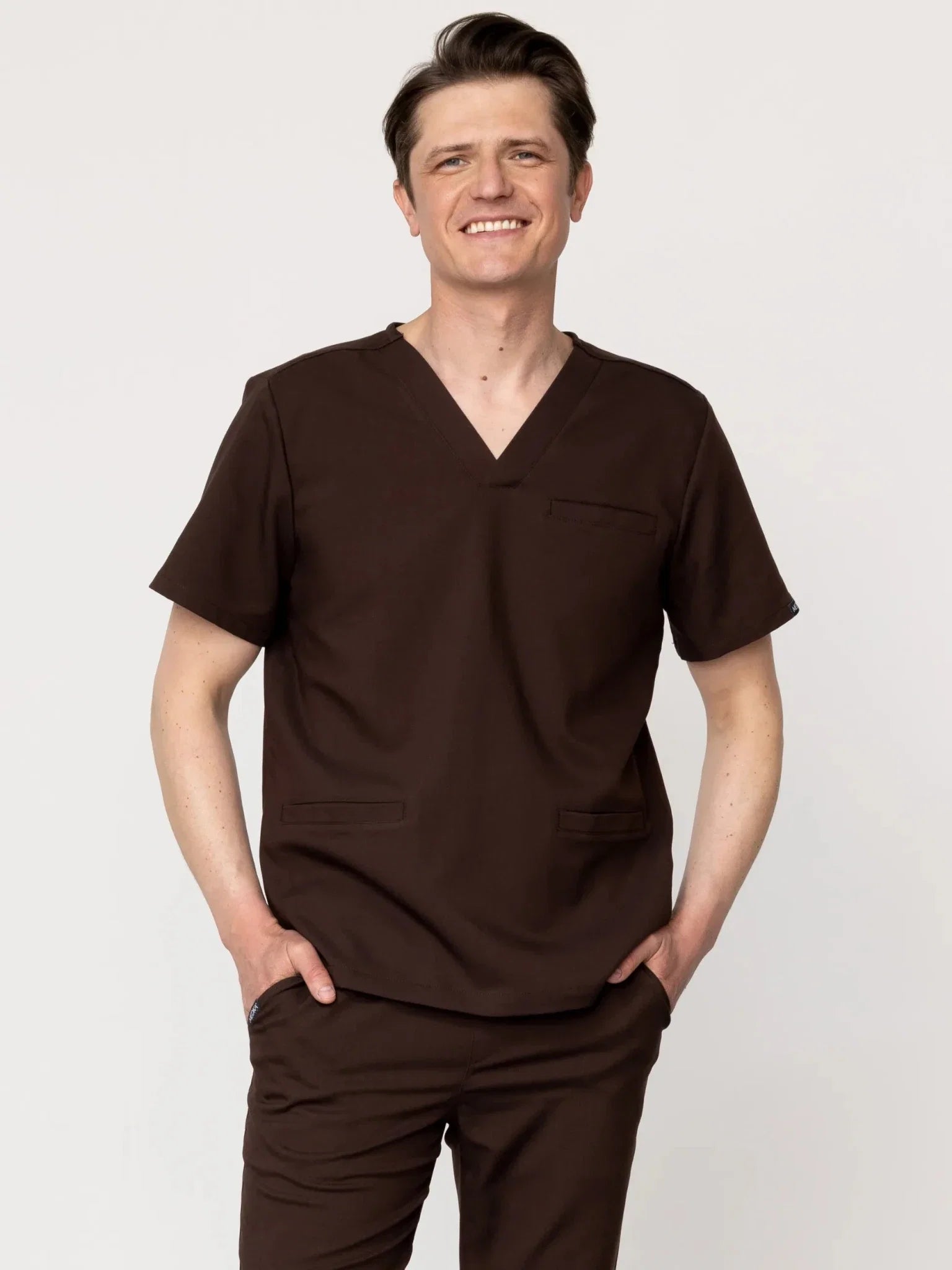 Bluza medyczna męska - Fortis espresso