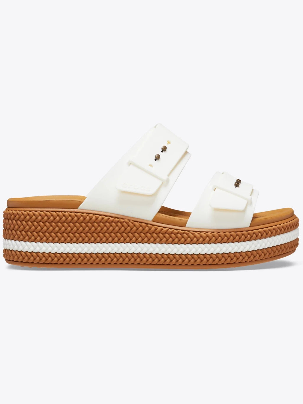 Buty medyczne Crocs Brooklyn chalk
