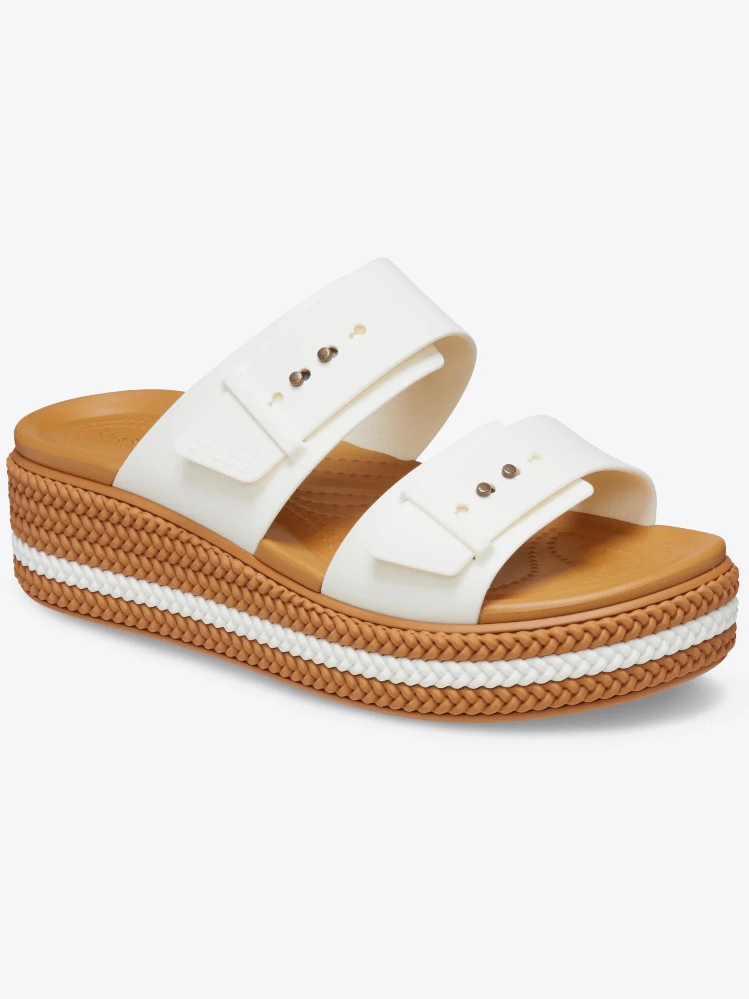 Buty medyczne Crocs Brooklyn chalk