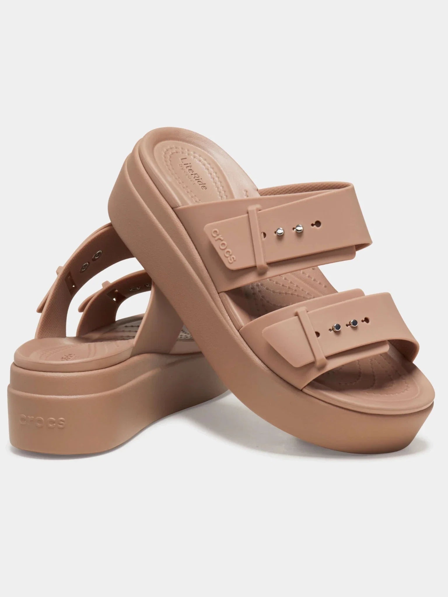 Buty medyczne Crocs Brooklyn latte