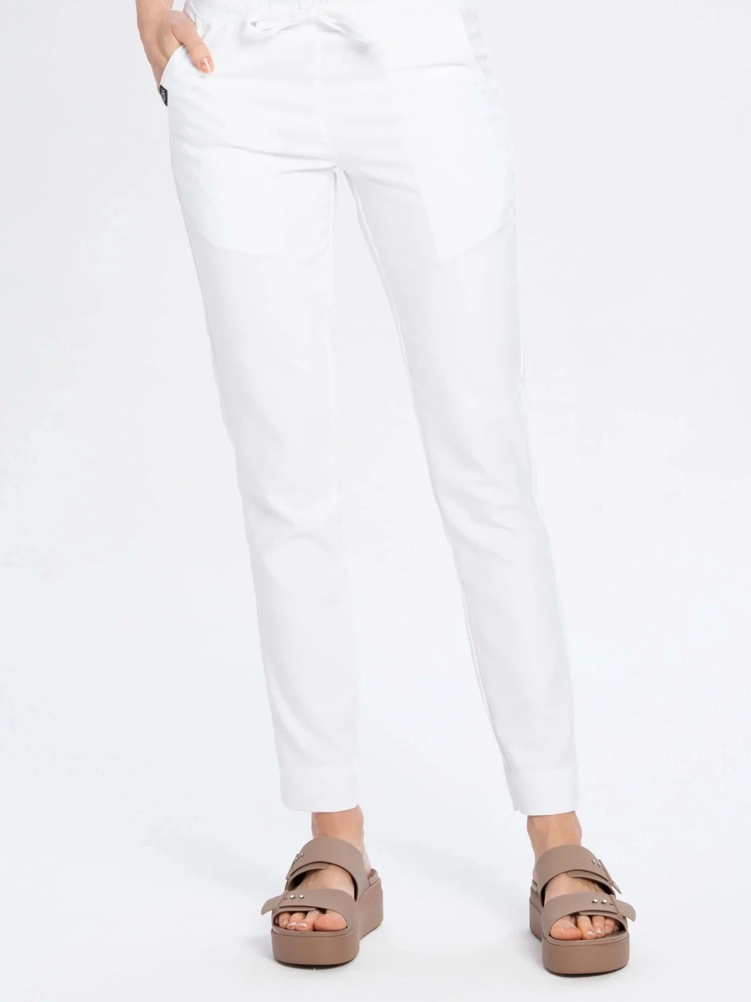 Buty medyczne Crocs Brooklyn latte