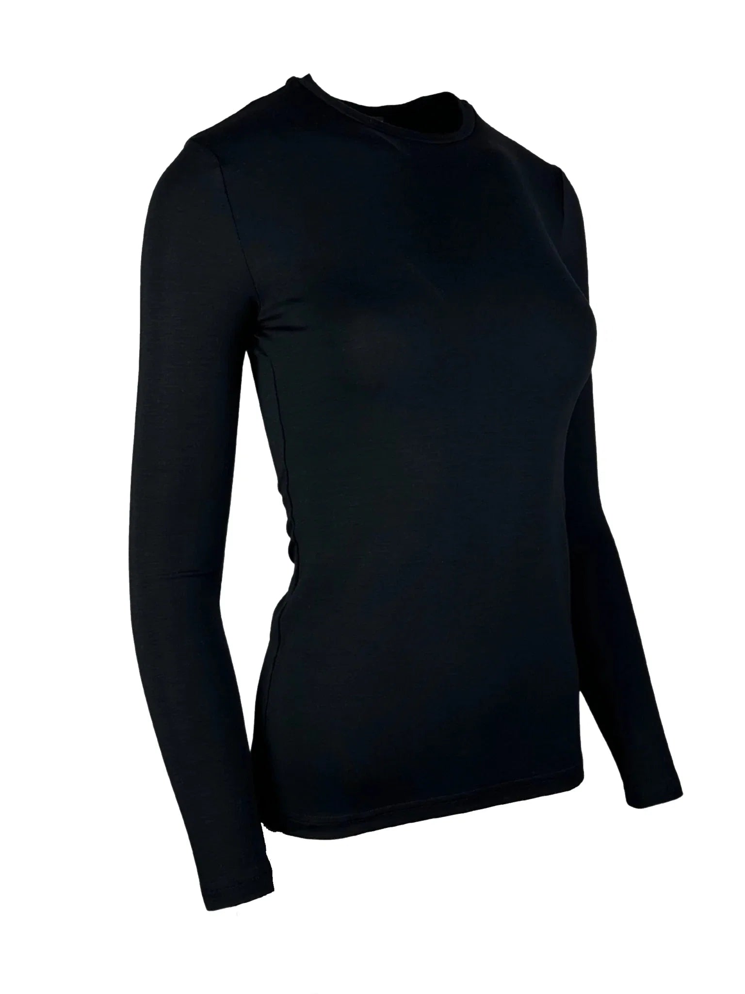 Koszulka medyczna damska Longsleeve czarny