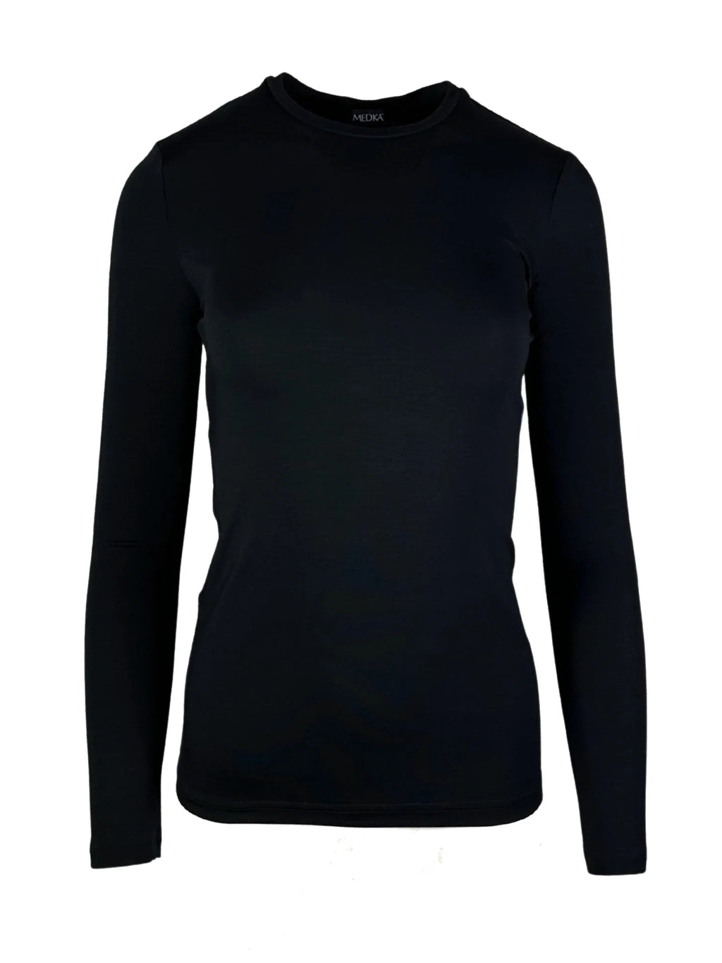 Koszulka medyczna damska Longsleeve czarny