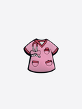 Przypinka do crocs¨®w pink scrubs