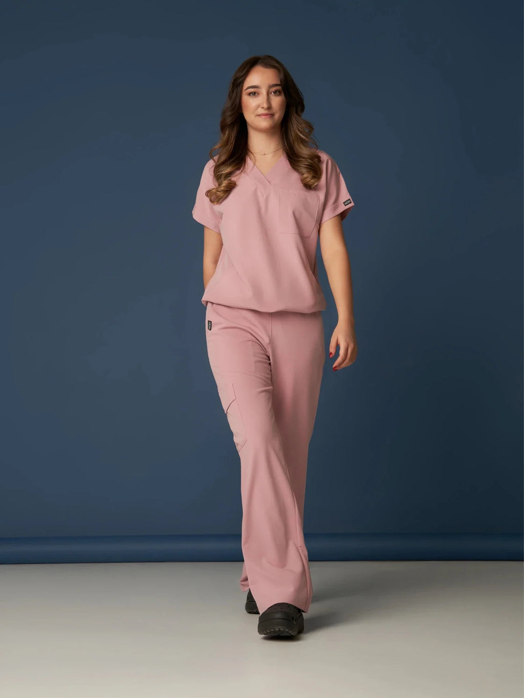 Bluza medyczna damska - WELT misty rose