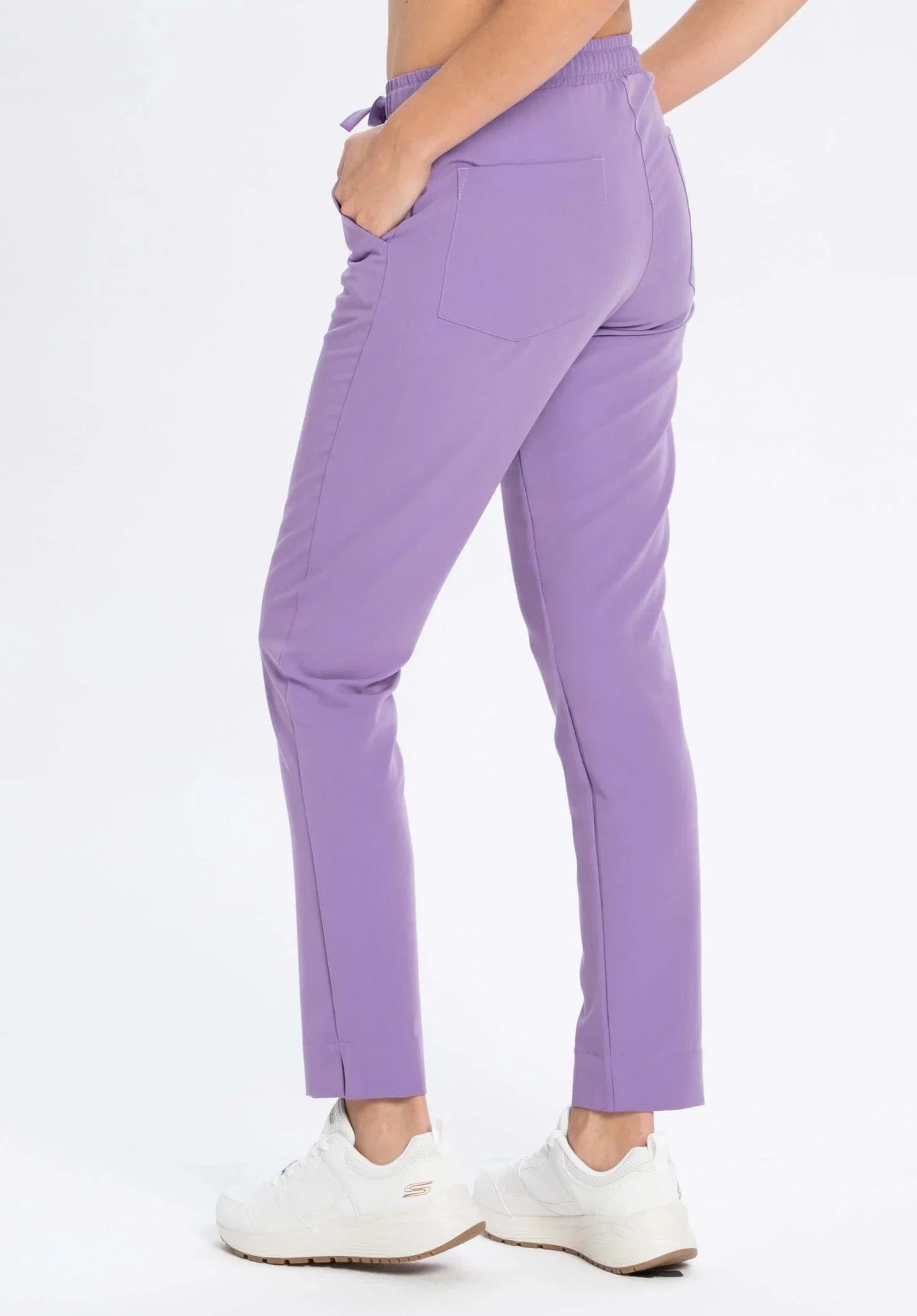 Spodnie medyczne damskie - NESSA amethyst OUTLET