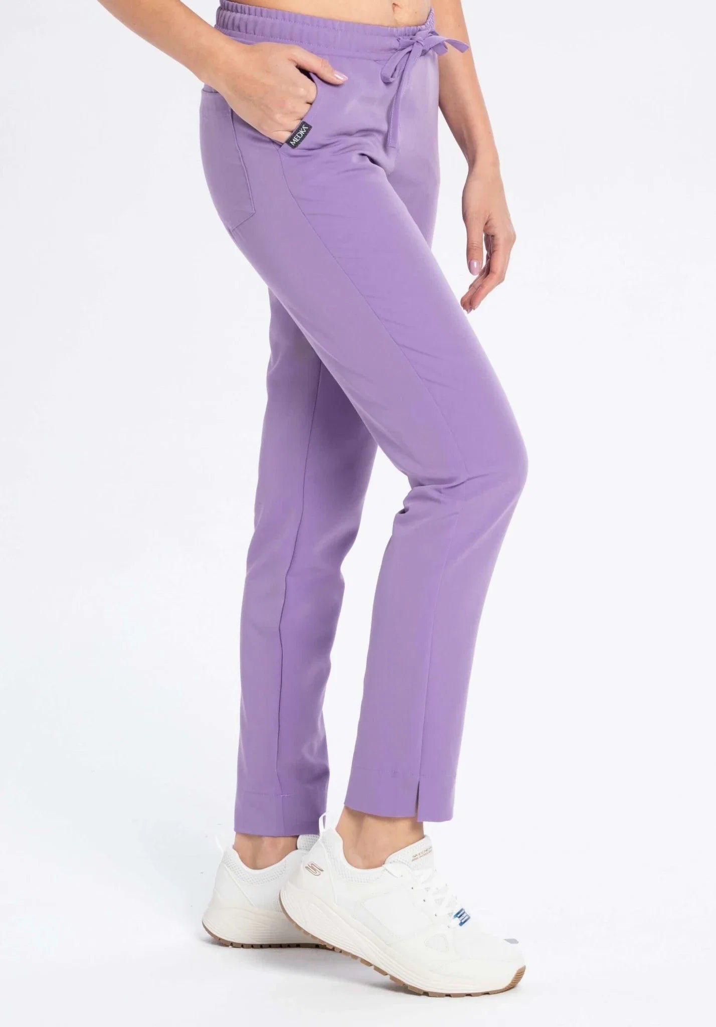 Spodnie medyczne damskie - NESSA amethyst OUTLET