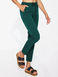 Spodnie medyczne damskie - NESSA emerald green