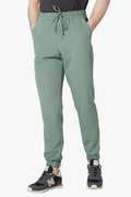 Spodnie medyczne męskie- joggery GENUS oliwkowy (ściągacz materiałowy)