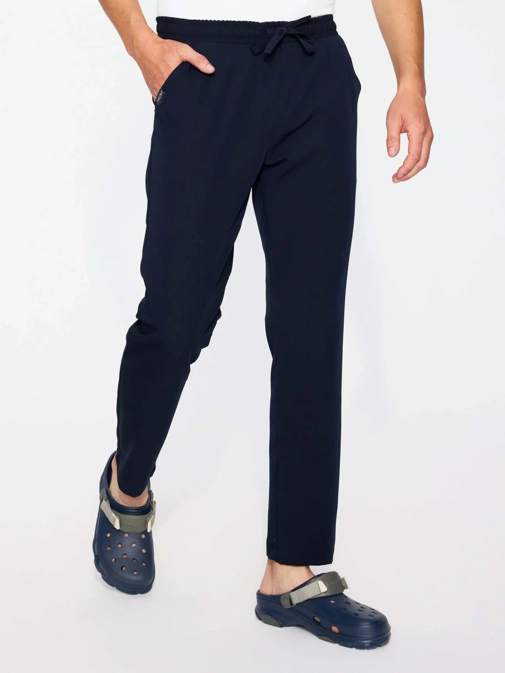 Spodnie medyczne męskie- MARGO navy blue