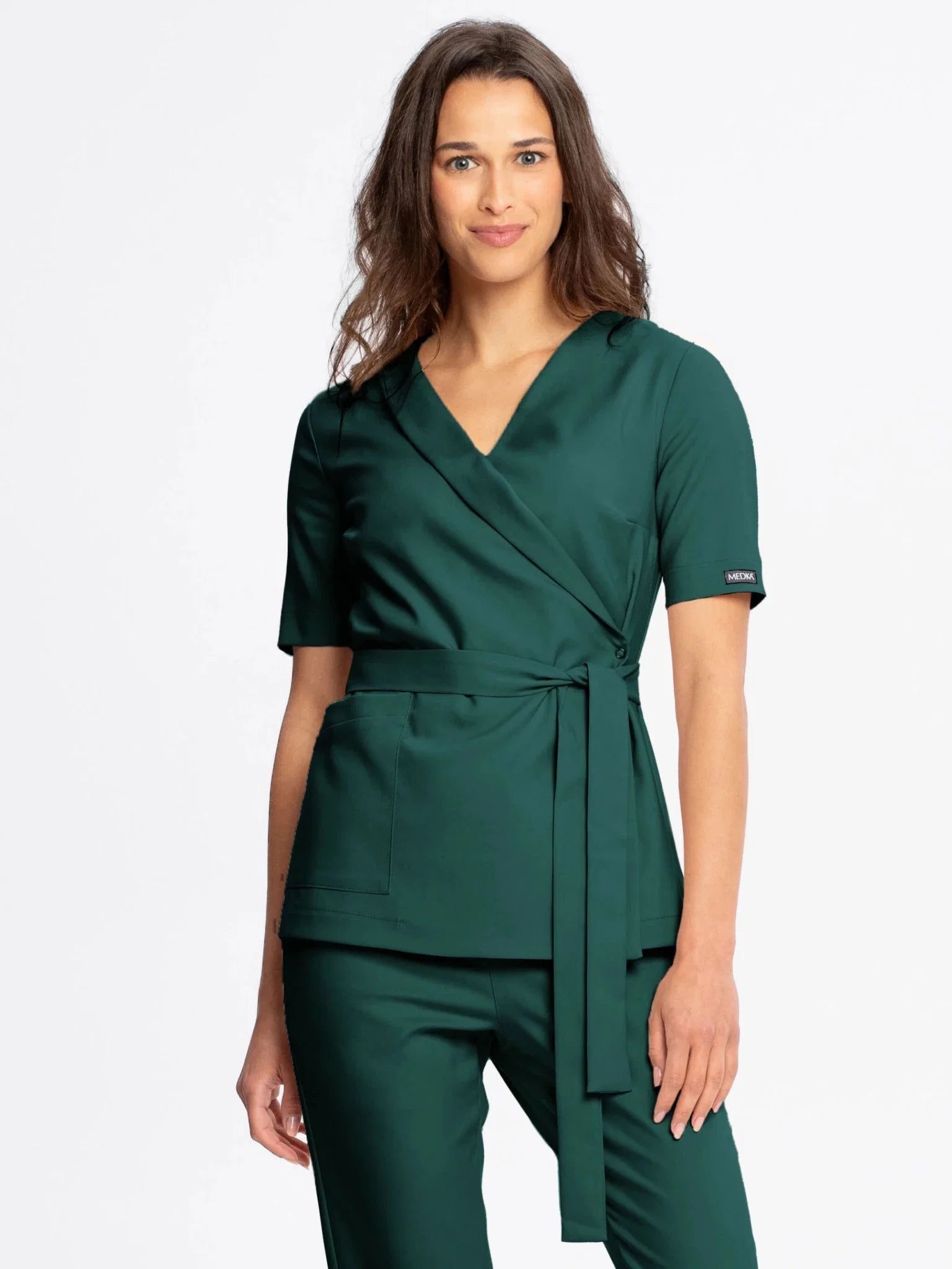 Tunika medyczna - NAYA emerald green