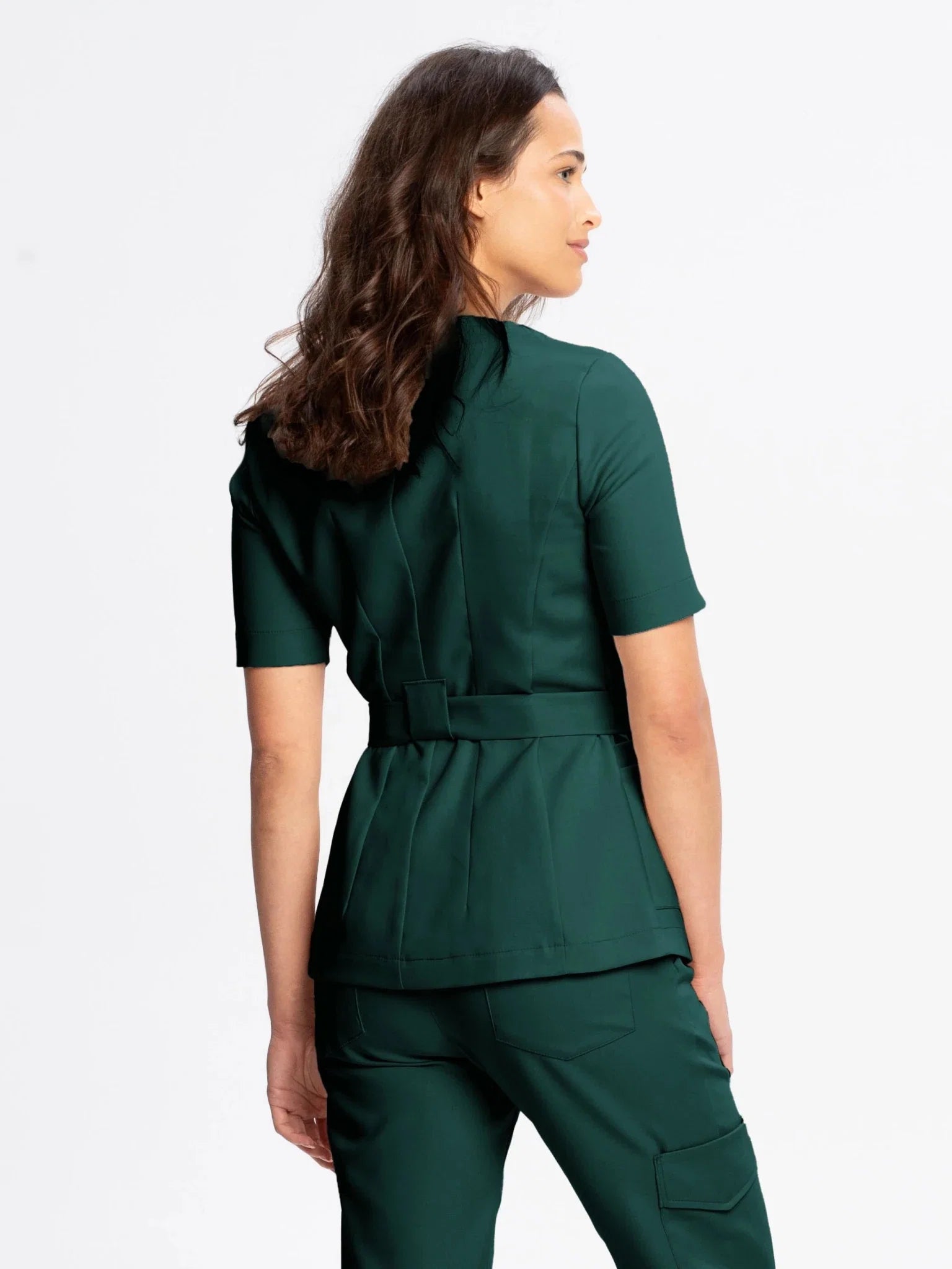 Tunika medyczna - NAYA emerald green